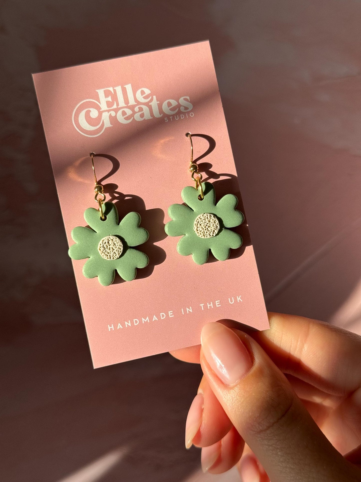 FUN FLORAL STATEMENT EARRINGS