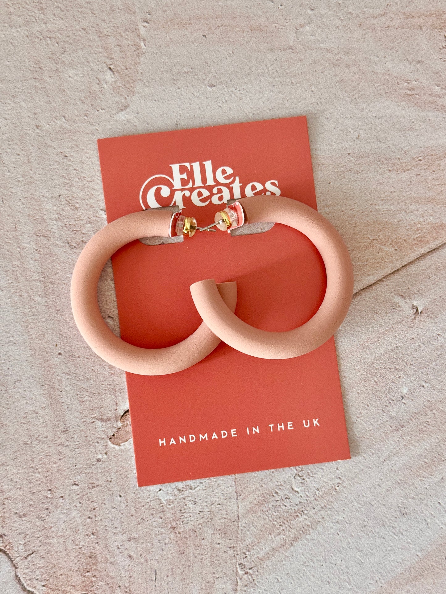 LARGE CLASSIC HOOP EARRING