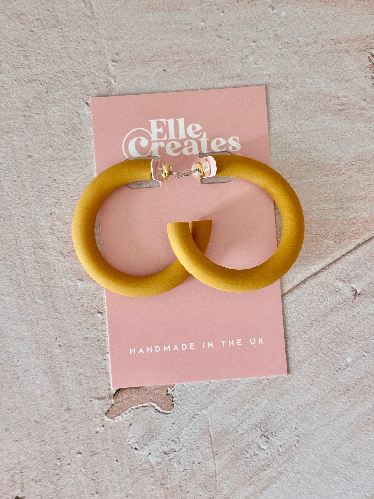 LARGE CLASSIC HOOP EARRING