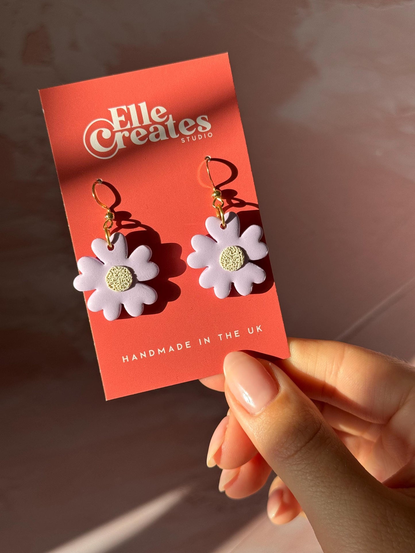 FUN FLORAL STATEMENT EARRINGS
